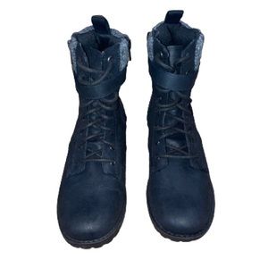 Women’s Black And Grey Boots Skechers